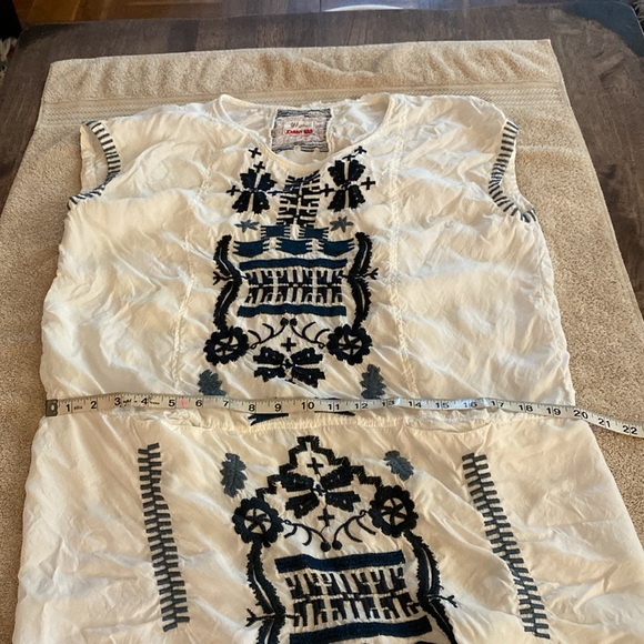 Johnny Was/Biya Johnny Was bohemian Aztec style dress w/ embroidery & pockets - Picture 15 of 15